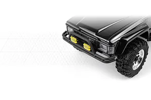 HPI Venture18 Flux-T 1985 Toyota Hilux SR5 RC Rock Crawler Electric Brushless 4WD 1/18 Scale RTR - Black image 137677