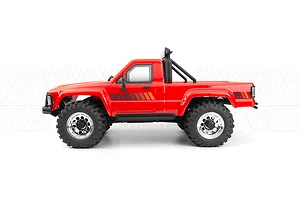 HPI Venture18 Flux-T 1985 Toyota Hilux SR5 RC Rock Crawler Electric Brushless 4WD 1/18 Scale RTR - Red image 137693