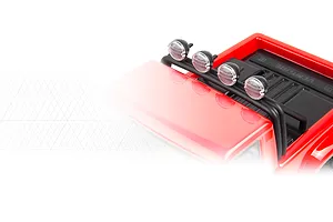 HPI Venture18 Flux-T 1985 Toyota Hilux SR5 RC Rock Crawler Electric Brushless 4WD 1/18 Scale RTR - Red image 137697