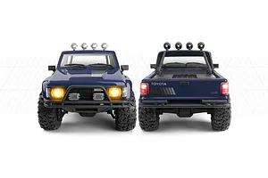 HPI Venture18 1985 Toyota Hilux SR5 RC Rock Crawler Electric 4WD 1/18 Scale RTR - Blue image 137718