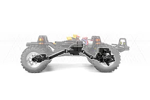 HPI Venture18 1985 Toyota Hilux SR5 RC Rock Crawler Electric 4WD 1/18 Scale RTR - Blue image 137724