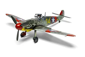 Airfix 1/24 Messerschmitt Bf109G-5/G-6 Fighter Scaled Plastic Model Kit image 138154