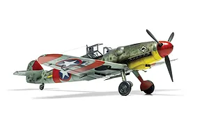 Airfix 1/24 Messerschmitt Bf109G-5/G-6 Fighter Scaled Plastic Model Kit image 138155