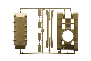 Italeri 1/35 M47 Patton Medium Tank Scaled Plastic Model Kit image 138237