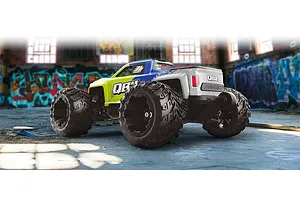 Maverick QBit Pro RC Monster Truck Electric Brushless 4WD 1/16 Scale RTR - Fluoro Green image 138589