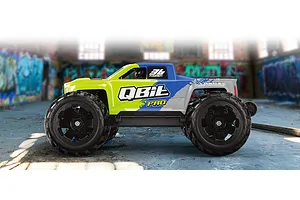 Maverick QBit Pro RC Monster Truck Electric Brushless 4WD 1/16 Scale RTR - Fluoro Green image 138590