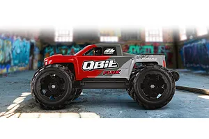 Maverick QBit Flux RC Monster Truck Electric Brushless 4WD 1/16 Scale RTR - Red image 138599