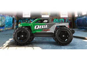 Maverick QBit Flux RC Monster Truck Electric Brushless 4WD 1/16 Scale RTR - Green image 138602