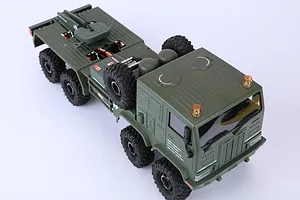 Hobby Plus CR-18P Terranaut 8X8 AWS RC Rock Crawler Electric 8WD 1/18 Scale RTR - Green image 138623