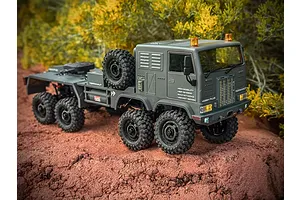 Hobby Plus CR-18P Terranaut 8X8 AWS RC Rock Crawler Electric 8WD 1/18 Scale RTR - Grey image 138627