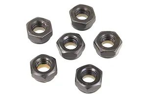 HSP 6mm Steel Nyloc Nuts 6Pcs