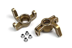 Maverick Aluminium Steering Hub Carrier Set 2Pcs - Gold