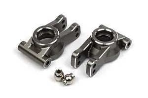 Maverick Aluminium Rear Hub Set - Silver