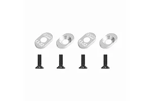 GPM Silver Aluminium Motor Base Reinforcement Set image 139041