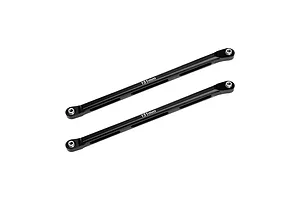GPM Aluminium Rear Chassis Linkages 2Pcs - Black