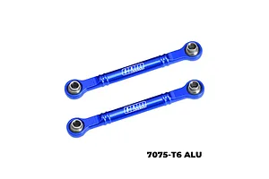GPM Aluminium 51mm Steering Toe Links 2Pcs - Blue image 1