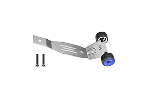 GPM Stainless Steel Wheelie Bar - Silver/Blue