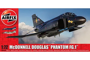 Airfix 1/72 RAF Mcdonnell Douglas FG.1 Phantom Fighter Scaled Plastic Model Kit image 139188