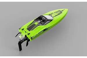 UDI 17" Xiphactinus Deep-V RC Speed Boat - Green image 139247