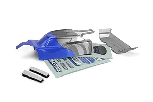 Maverick 1/24 Microbe Top Notch Painted Body Shell - Blue