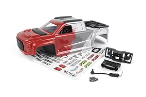 Maverick 1/16 QBit MT Painted Body Shell - Red