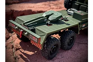 Hobby Plus CR-18P Terranaut 8X8 AWS RC Rock Crawler Electric 8WD 1/18 Scale RTR - Green image 139555