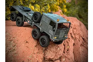Hobby Plus CR-18P Terranaut 8X8 AWS RC Rock Crawler Electric 8WD 1/18 Scale RTR - Green image 139557