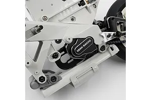 Yeah Racing Aluminium V2 Gearbox Housing - Black image 139599