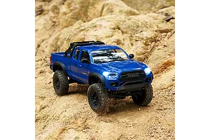 FMS FCX24M Toyota Tacoma RC Rock Crawler Electric 4WD 1/24 Scale RTR - Blue image 139624