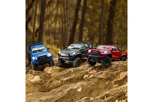 FMS FCX24M Toyota Tacoma RC Rock Crawler Electric 4WD 1/24 Scale RTR - Blue image 139632