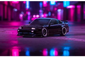 Traxxas 4-Tec Nissan 240SX RC Drift Car Electric RWD 1/10 Scale RTR image 140002