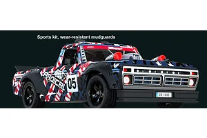 UDI RC Radical RC Drift Truck Electric Brushless 4WD 1/10 Scale RTR image 140124