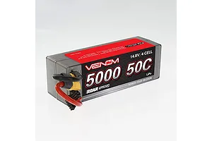 Venom 14.8V 5000mAh 50C 4S Hard Case LiPo Battery image 140145
