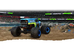 HPI Mini-King Flux Ford Bronco Big Kahuna 4400 RC Monster Truck Electric Brushless 4WD 1/18 Scale RTR - Blue image 140164