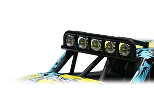 HPI Mini-King Flux Ford Bronco Big Kahuna 4400 RC Monster Truck Electric Brushless 4WD 1/18 Scale RTR - Blue image 140166