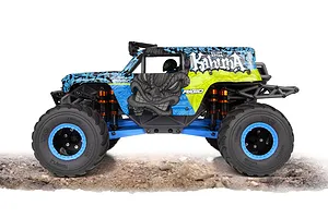 HPI Mini-King Flux Ford Bronco Big Kahuna 4400 RC Monster Truck Electric Brushless 4WD 1/18 Scale RTR - Blue image 140167