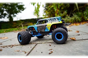HPI Mini-King Flux Ford Bronco Big Kahuna 4400 RC Monster Truck Electric Brushless 4WD 1/18 Scale RTR - Blue image 140169