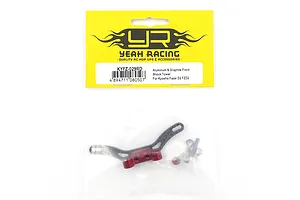 Yeah Racing Carbon Fibre and Aluminium Front Shock Tower - Red image 140197