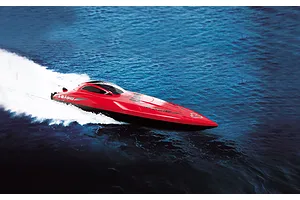 UDI Rapid 16" RC Speed Boat Deep V RTR - Red image 140322