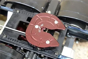 GPM Aluminium Precision Turntable Coupler - Silver image 140373