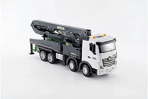 HuiNa 1381 RC Concrete Pump Truck Electric 2WD 1/18 Scale RTR - Grey image 140565