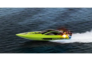 UDI Mosasaurus 22" Muscle Deep-V RC Speed Boat - Grey image 140894