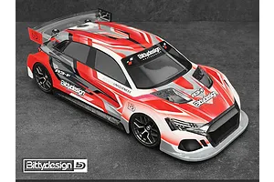 Bittydesign 1/10 A3-F FWD Unpainted Body Shell - Clear image 141319