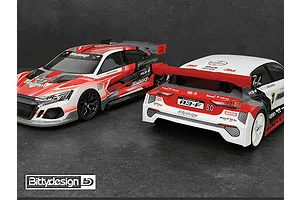 Bittydesign 1/10 A3-F FWD Unpainted Body Shell - Clear image 141321