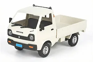 WPL D14 Suzuki Carry RC Drift Kei Truck Electric 4WD 1/10 Scale RTR - White image 141463