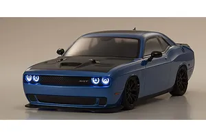 Kyosho Fazer Mk2 Dodge Challenger SRT Hellcat LWB RC Car Electric 4WD 1/10 Scale RTR - Blue image 141495