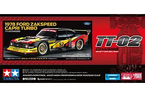 Tamiya TT-02 Ford Capri Turbo RC Car Electric 4WD 1/10 Scale Kit - Zakspeed image 141559