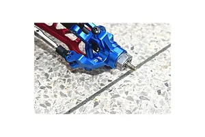 GPM Aluminium Front Steering Hubs 2Pcs - Red image 141579
