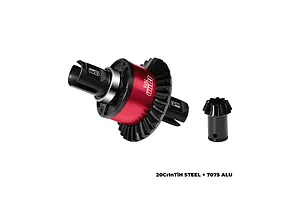 GPM 20CrMnTi Steel/Aluminium 30T/9T 2Mod Complete Differential - Red image 141647