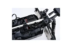 GPM Aluminium Front and Rear Chassis Braces 2Pcs - Red image 2